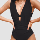 Sylvie - Maillot gainant col plongeant