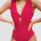 Sylvie - Maillot gainant col plongeant