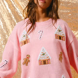 Prudence | Pull de Noel Original a Col Rond