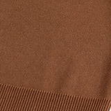 Cardigan Marron Café à Capuche et Boutons
