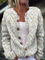 Ivadelle | Cardigan Tricoté Fleuri Vintage