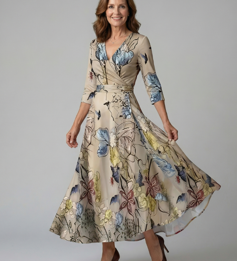 Nathalie | Robe midi