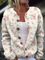 Evanthea | Cardigan Tricoté Fleuri Vintage