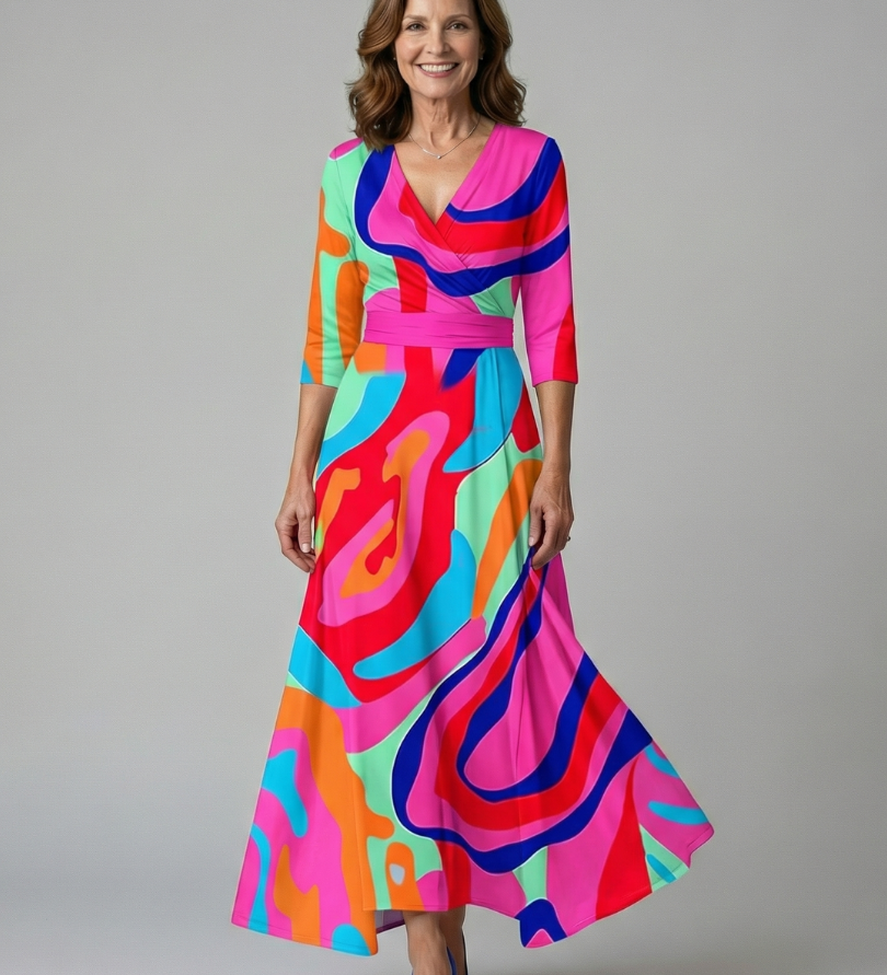 Nathalie | Robe midi