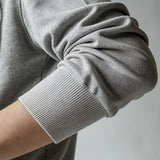 Cardigan Gris à Capuche et Boutons