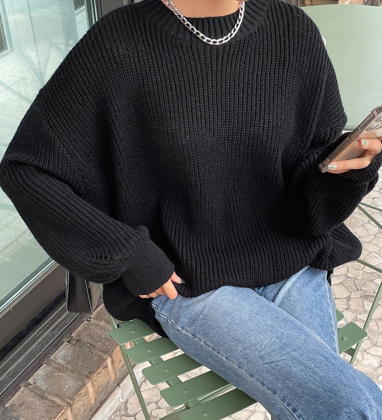 Coralie | Pull Decontracte Oversize
