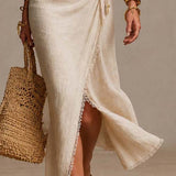 Margaux | Robe midi froncée