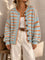 Mabel | Cardigan Tricoté Rayé pour Femme