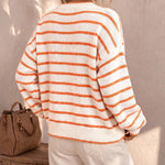Mabel | Cardigan Tricoté Rayé pour Femme