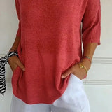Solene | Top Pull Oversize a Col en V