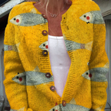 Anouk | Cardigan Tricoté Vintage