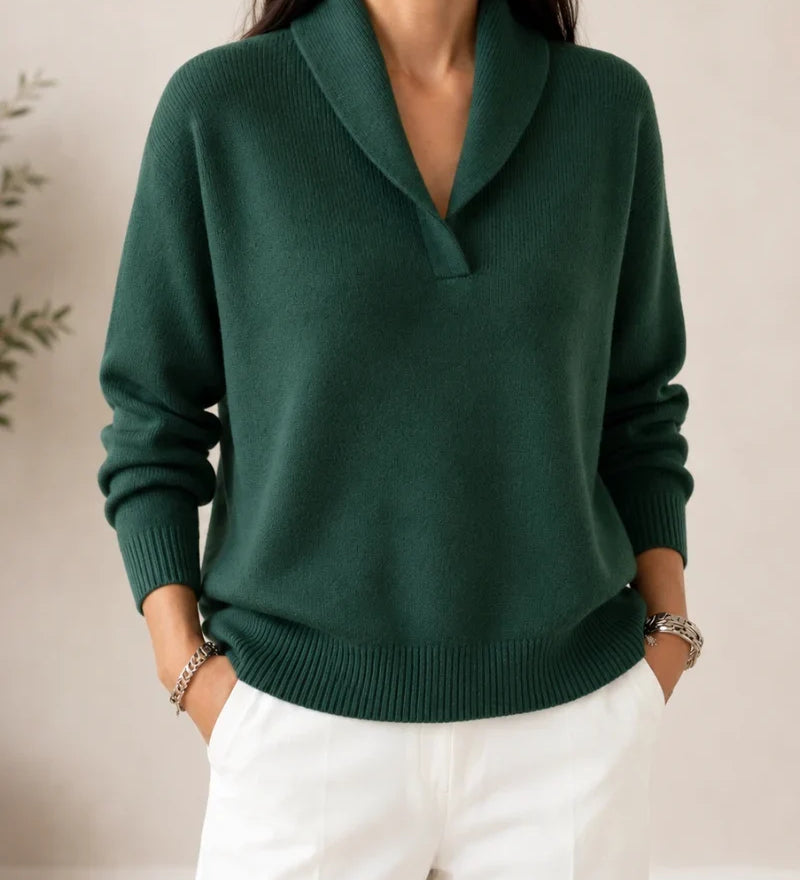 Antonine | Pull Doux à Col en V pour Femme