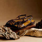 Blanche - Sandales Artisanales Terre