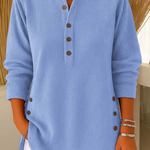 Neva | Tunique Henley Boutonnée