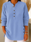 Neva | Tunique Henley Boutonnée