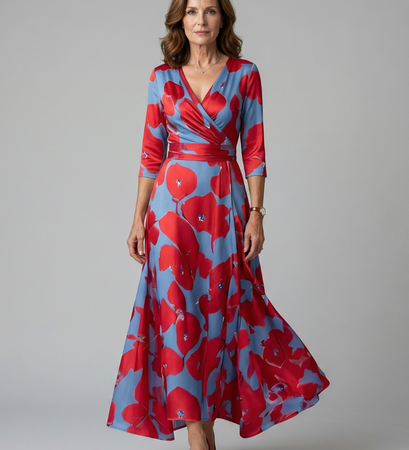 Nathalie | Robe midi