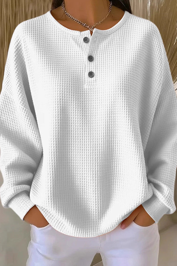 Louise | Blouse Ample à Boutons