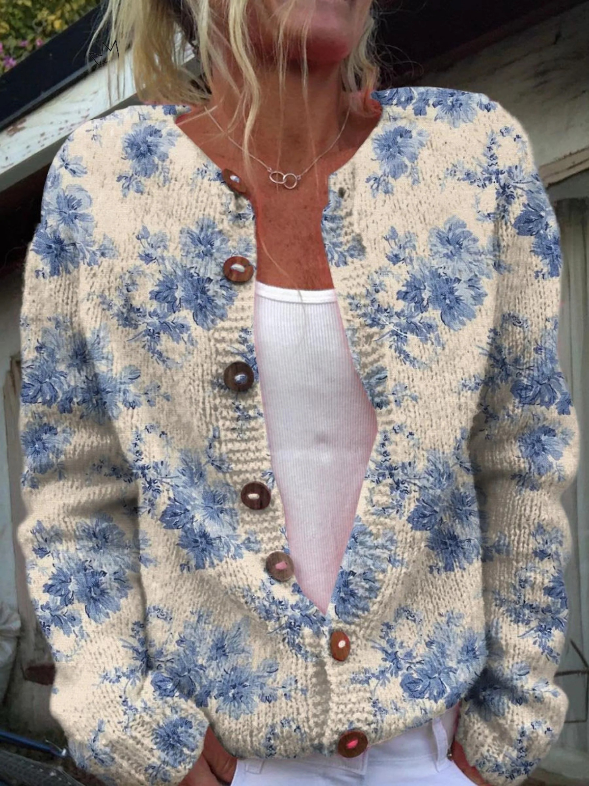 Daysie | Cardigan Tricoté Vintage