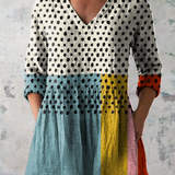 Nelly | Blouse Longue a Imprime Graphique