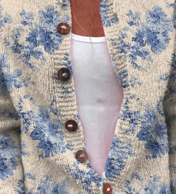 Daysie | Cardigan Tricoté Vintage