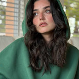 Orianne | Couverture-Sweat Oversize a Capuche