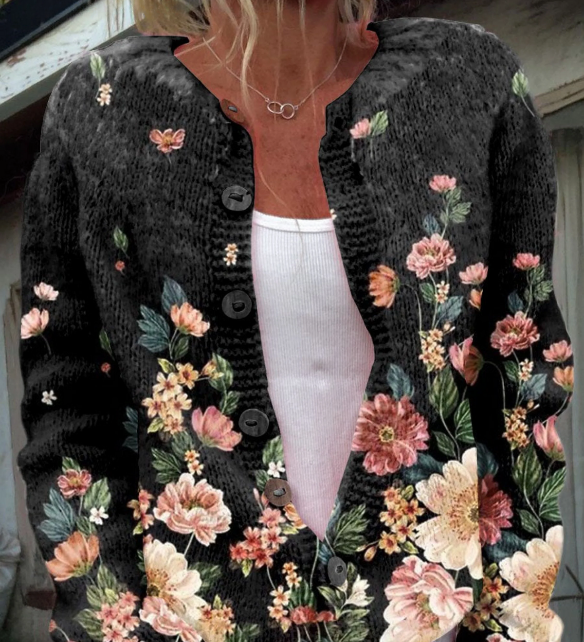 Kivara | Cardigan Fleuri Vintage