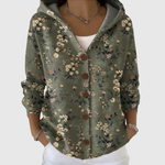 Gloria | Veste à capuche boutonnée
