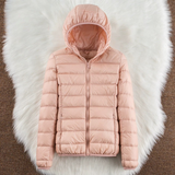 Doudoune Mi-Saison Metta Rose Clair