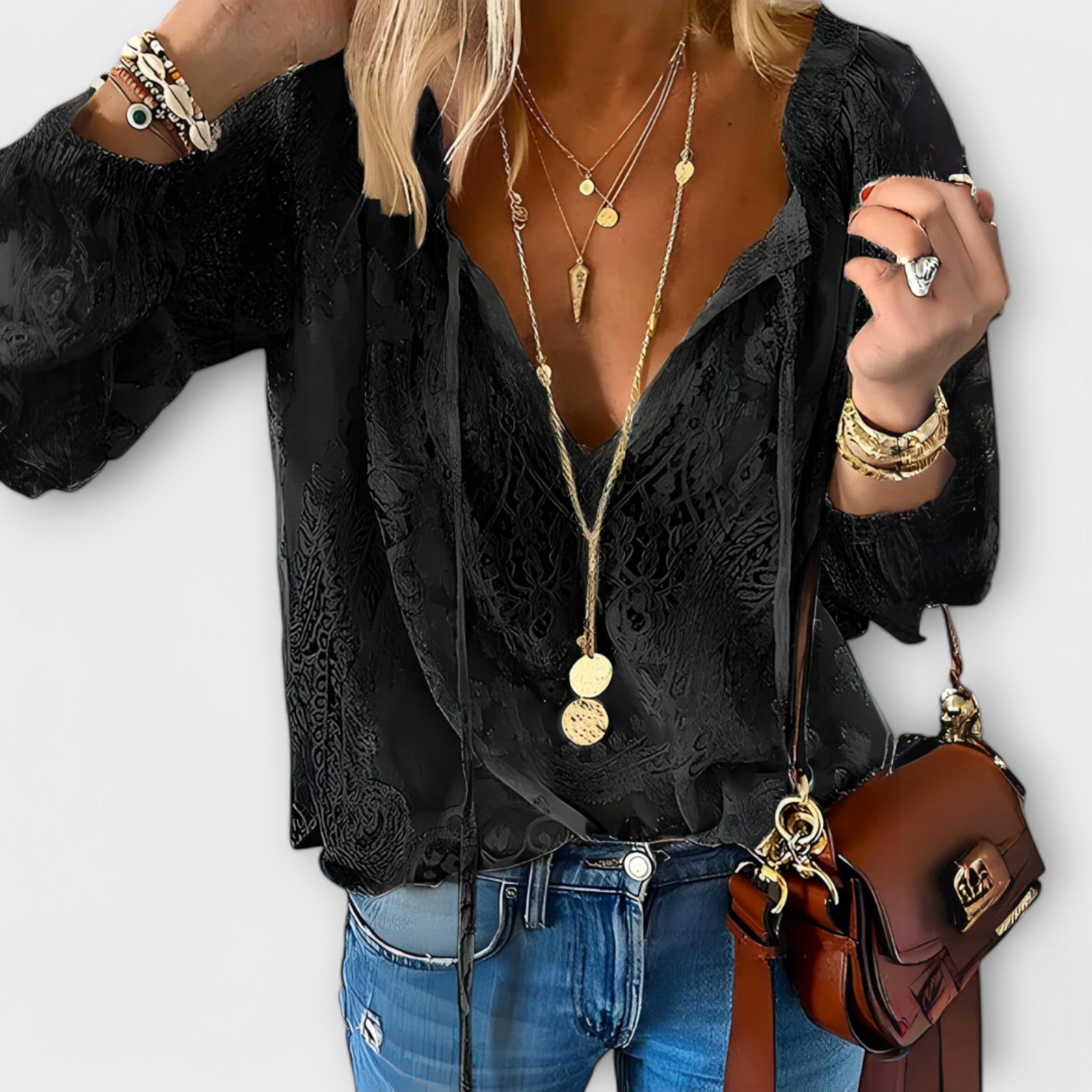 Maëlle | Blouse Sophistiquée