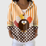 Alba | Veste à capuche boutonnée