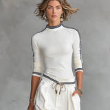 Pauline – Robe Maxi Sport Col Montant