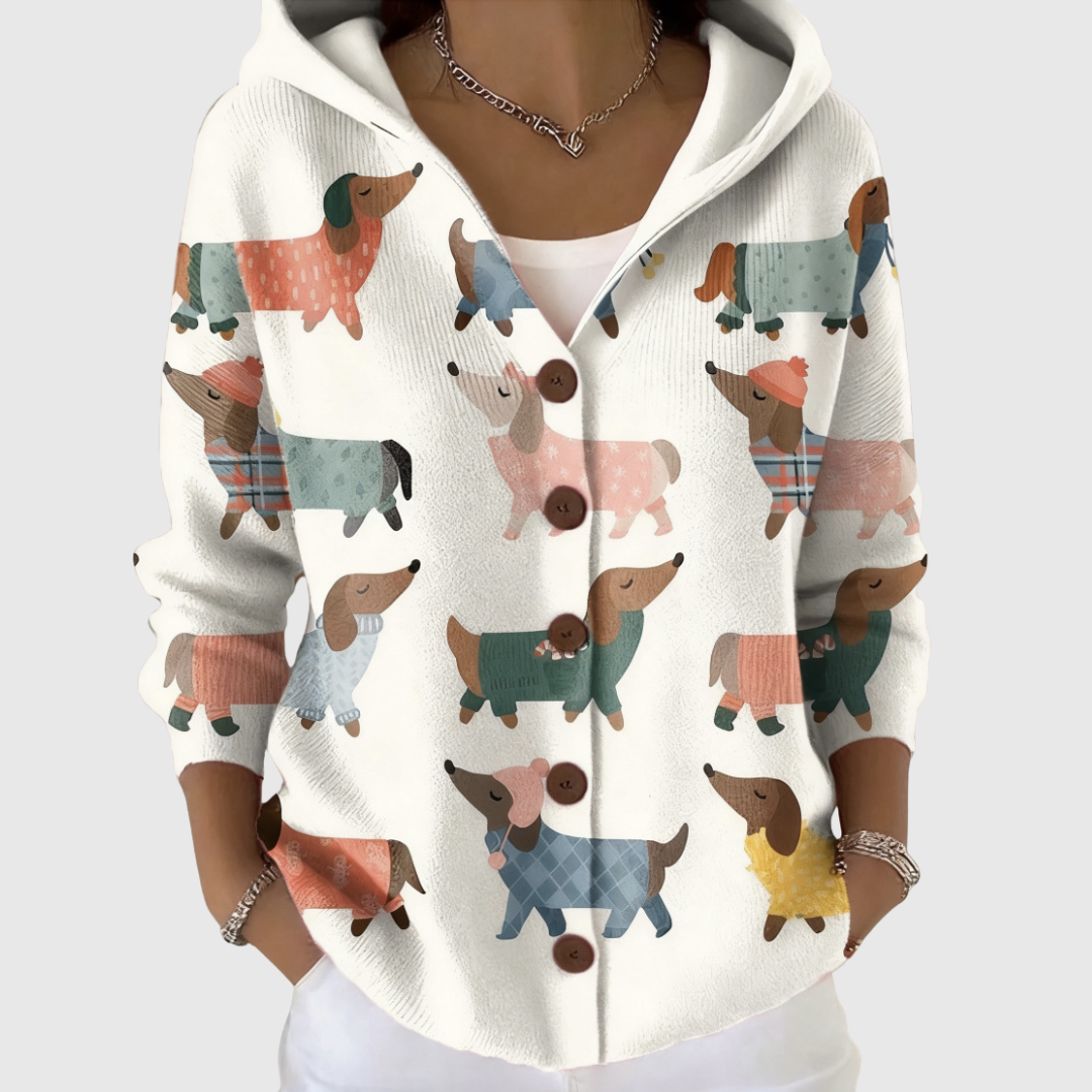 Neve | Veste à capuche boutonnée