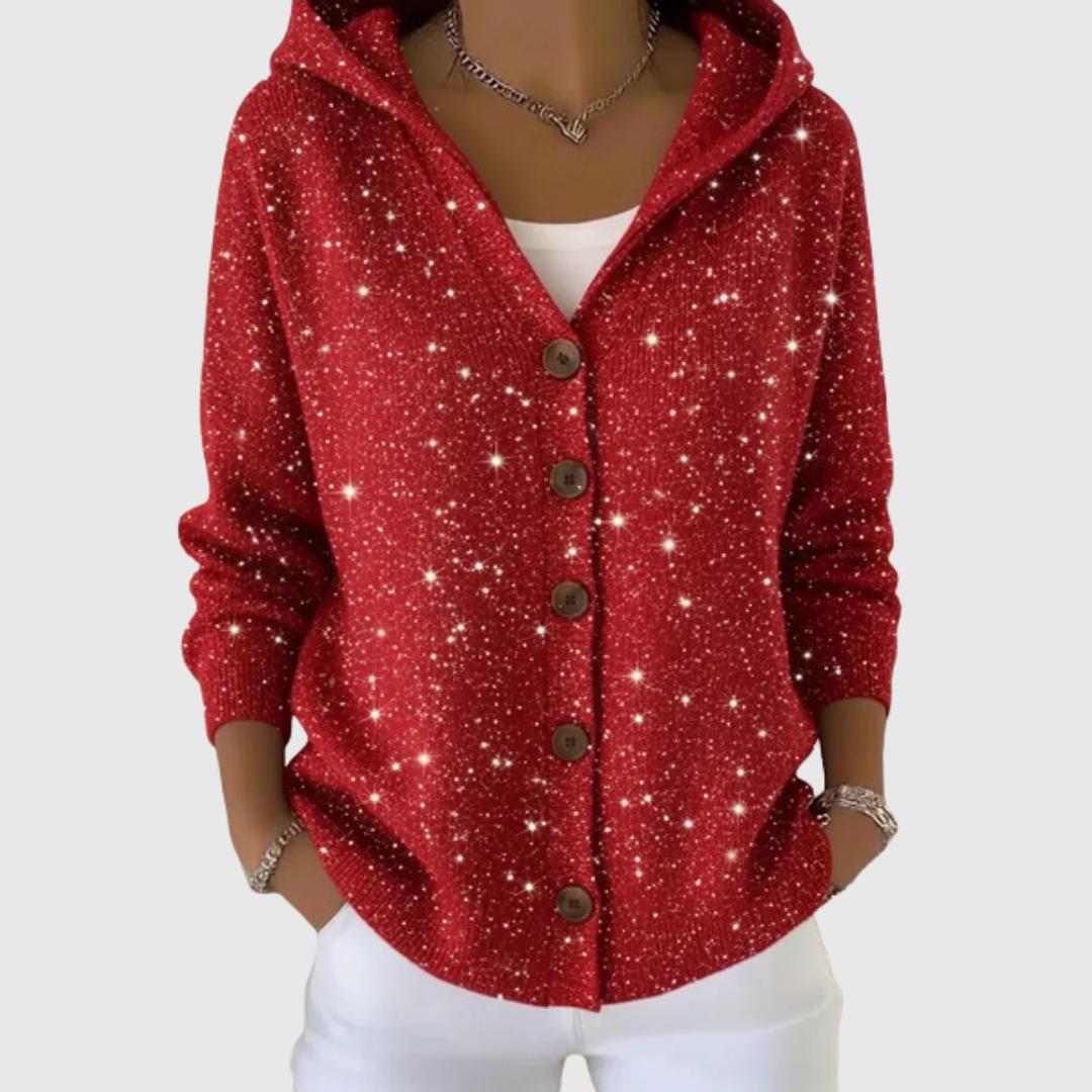 Manuela | Veste à capuche boutonnée