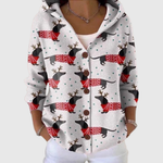 Amabile | Veste à capuche boutonnée