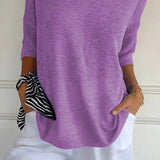 Solene | Top Pull Oversize a Col en V