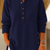 Neva | Tunique Henley Boutonnée
