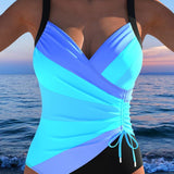 Isabelle - Maillot de bain portefeuille coloré