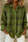Annette | Cardigan à Carreaux Boutonné