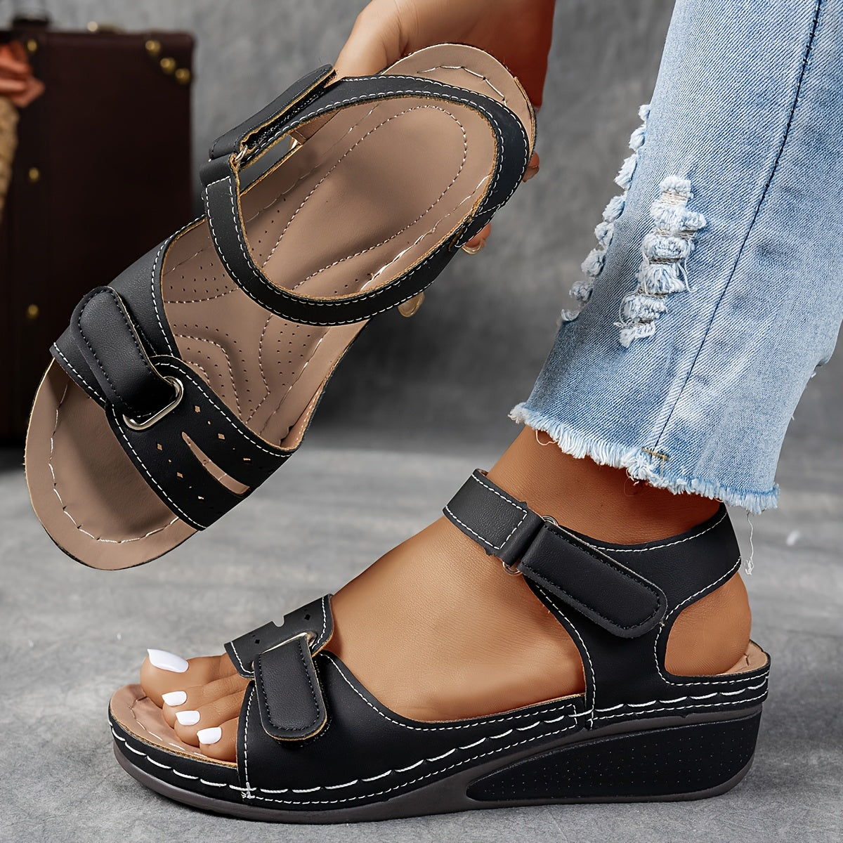 Madison - Sandale Orthopédique Tendance