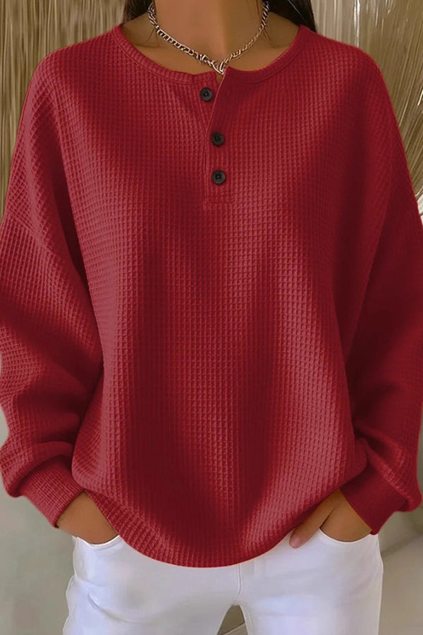 Louise | Blouse Ample à Boutons
