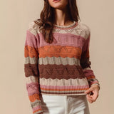 Raphaelle | Pull Raye a Manches Longues