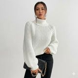 Josephine | Pull Epais a Col Roule
