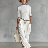 Pauline – Robe Maxi Sport Col Montant