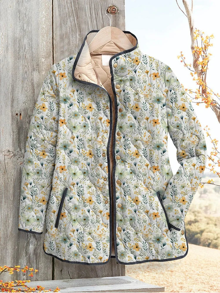 Rosalind | Veste Matelassée Floraison Champêtre