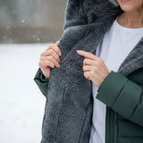 Manteau Matelassé Doublé Polaire Harriet
