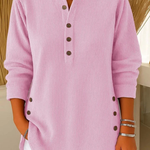 Neva | Tunique Henley Boutonnée