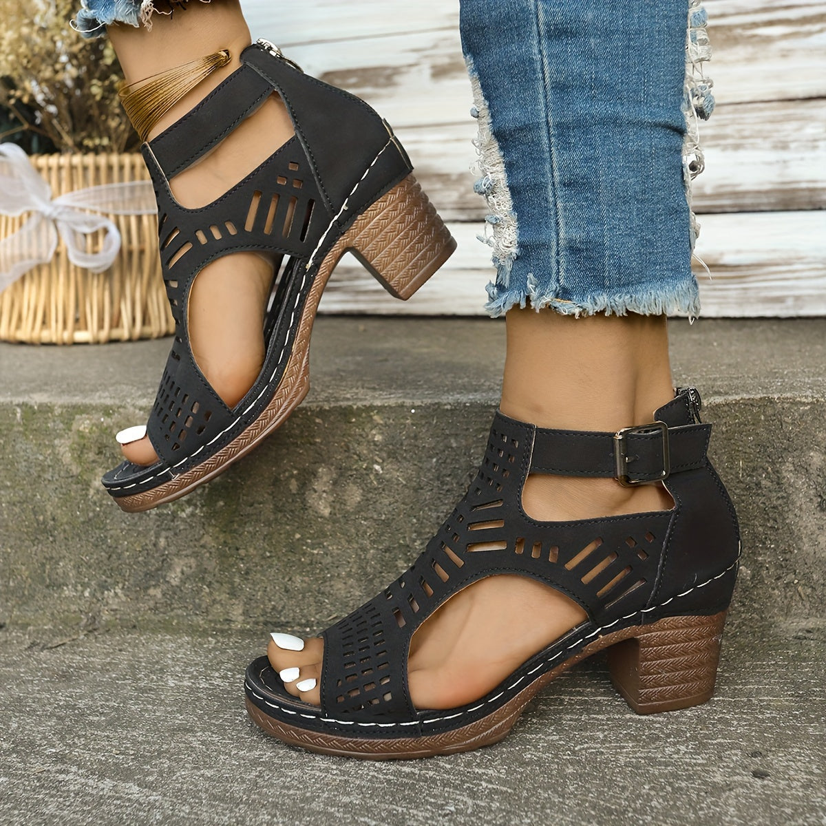 Elena - Sandales Ergonomiques