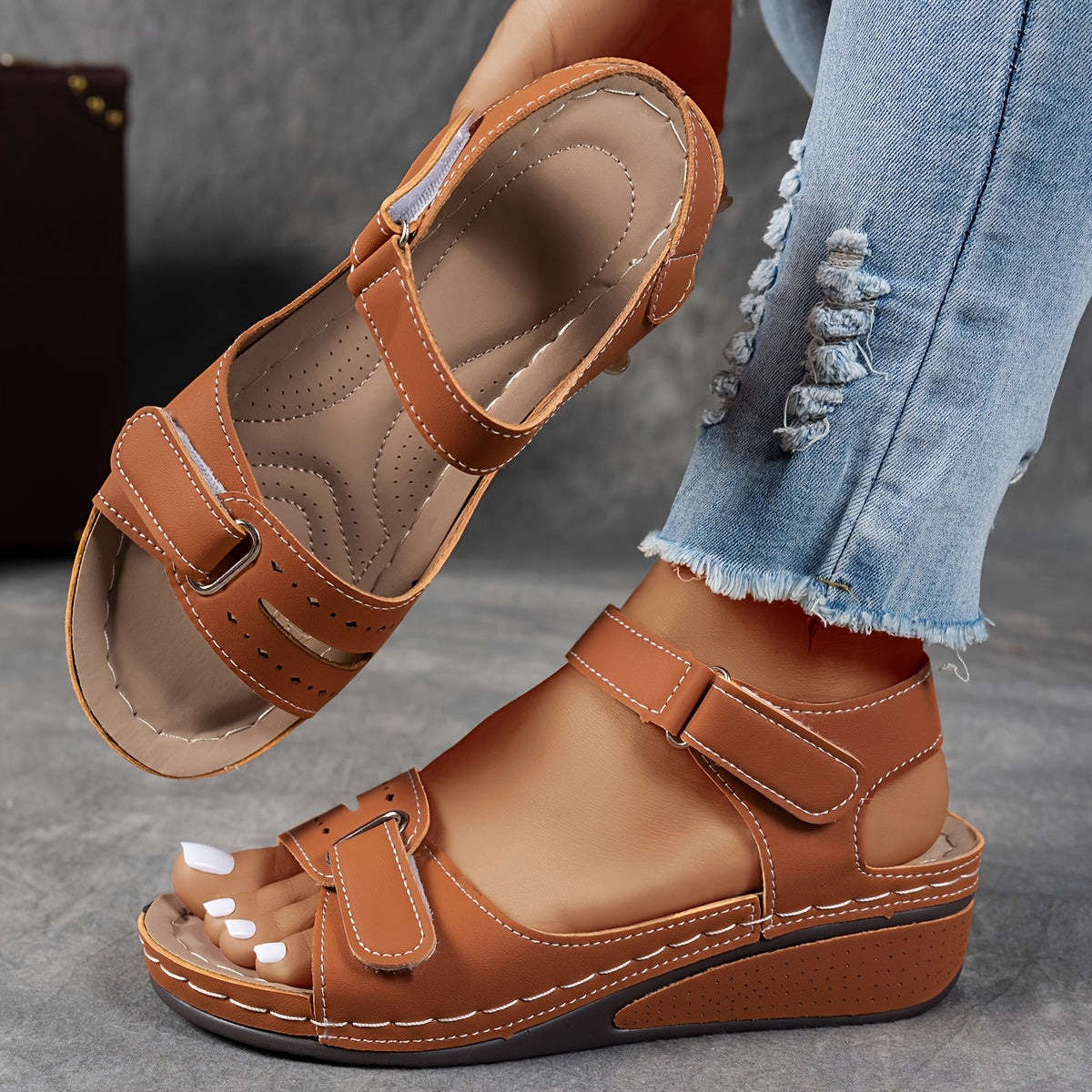 Madison - Sandale Orthopédique Tendance