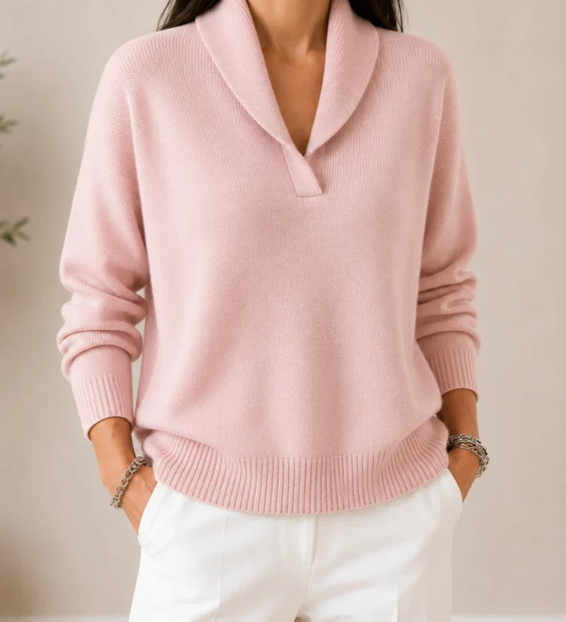 Antonine | Pull Doux à Col en V pour Femme