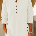 Neva | Tunique Henley Boutonnée